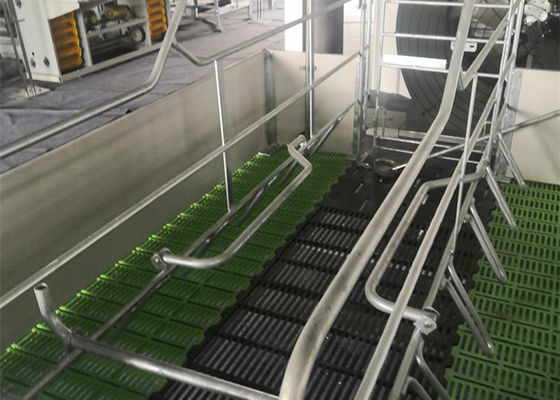 kwaliteit  Fabricated Prefab Steel Structure Pig House Galvanised Industrial fabriek