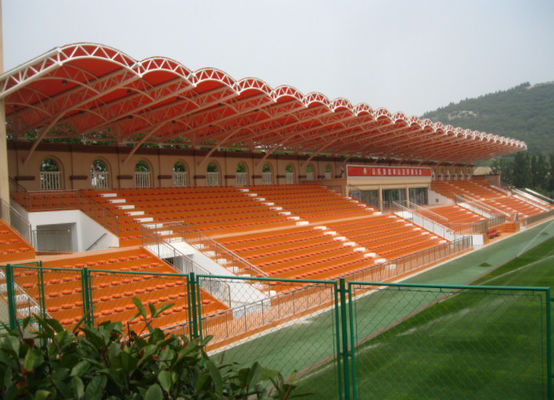 kwaliteit  Q355B / Q235B  Customized Steel Space Frame Structure Building Sport Stand fabriek