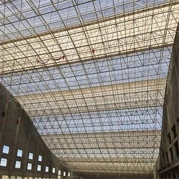 Q235B / Q355B commercieel Staalkader die Decoiling-het Kader van het Staalnet bouwen