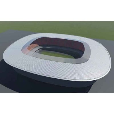Van het de Structuurstadion van het grote Spanwijdtestaal Betrouwbare Prefab Ruimte het Kaderbouw