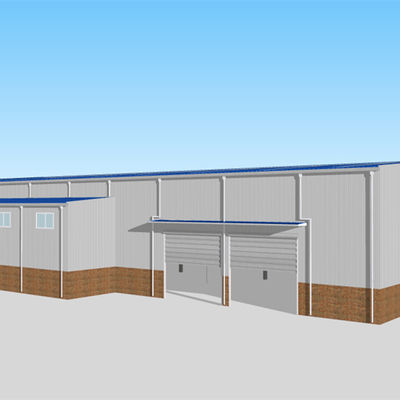 De geprefabriceerde de Workshopfabriek van de Staalstructuur Bouw van het de Bouwmetaal