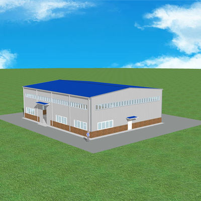 25m*20m Geprefabriceerde van de de Structuurworkshop van het de Industriestaal de Verwerkingsinstallatie