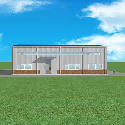 25m*20m Geprefabriceerde van de de Structuurworkshop van het de Industriestaal de Verwerkingsinstallatie