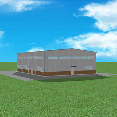 25m*20m Geprefabriceerde van de de Structuurworkshop van het de Industriestaal de Verwerkingsinstallatie