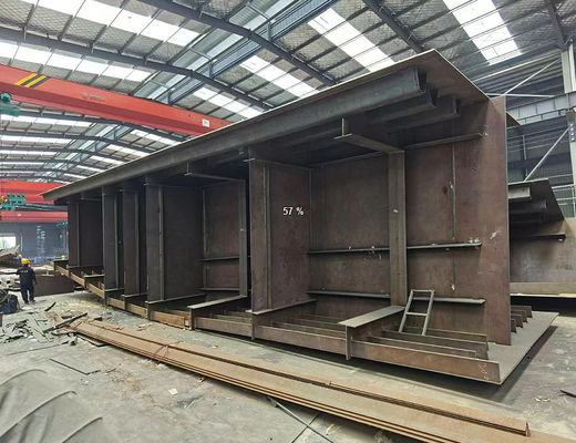 Het prefab Industriële Platform van het het Staalkader van het Staalplatform Vuurvaste Vervaardigde