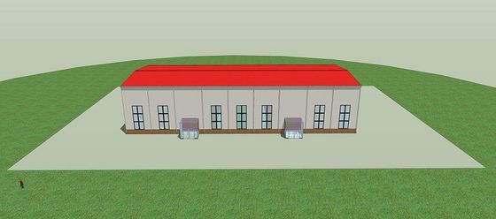 Lichte van het het Pakhuisnet van de Staalstructuur Multifunctionele het Staalstructuur