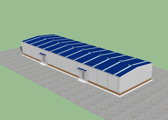 90m*27m Staalconstructies Werkplaats Frame Building Constructie