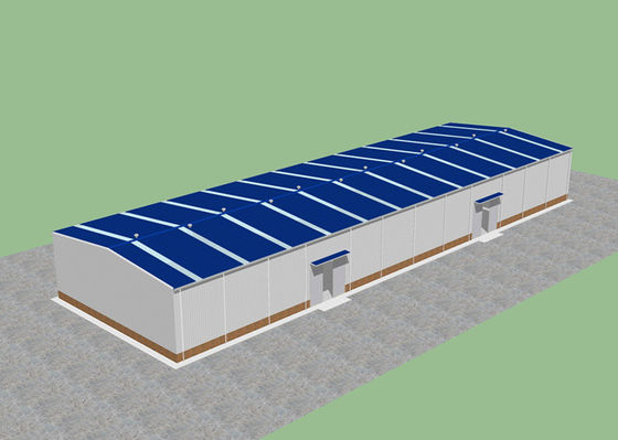 90m*27m Staalconstructies Werkplaats Frame Building Constructie