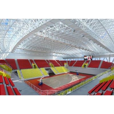 Het Stadion Lichtgewicht Prefabstaal van het grote Spanwijdte Ruimtekader de Bouwgymnastiek