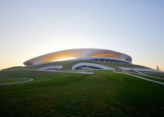 Gegalvaniseerd het Stadion Lichtgewicht Prefabstaal van de Staalstructuur de Bouwgymnasium
