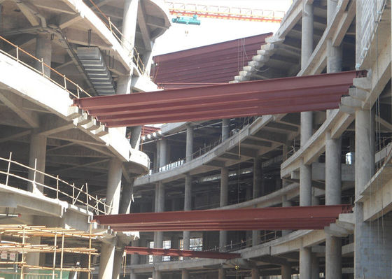 Vuurvast het Staalkader van de Staalstructuur Commercieel de Bouwwinkelcomplex ISO9001