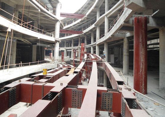Vuurvast het Staalkader van de Staalstructuur Commercieel de Bouwwinkelcomplex ISO9001