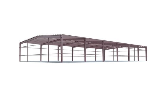 Prefab Industriële het Pakhuis Wind Antiroest van de Staalstructuur
