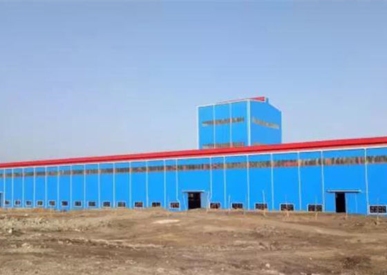 Fabricated Frame Steel Structure Workshop Brandveilig Industrieel Gebouw