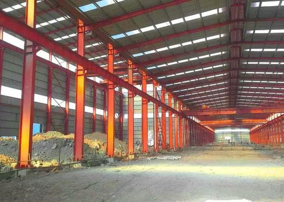 Fabricated Frame Steel Structure Workshop Brandveilig Industrieel Gebouw