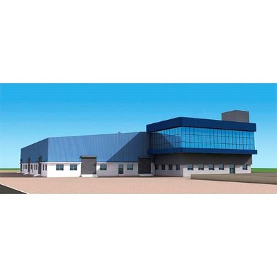 Prefab het Pakhuis van de Staalstructuur het Kaderbouw van het de Bouwmetaal