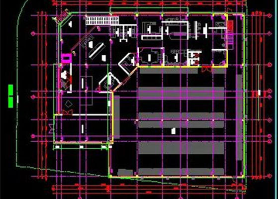 Van het het Staalkader van GB Commerciële van de het Staalstructuur de Bouw Gegalvaniseerde de Tentoonstellingszaal