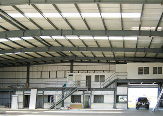 Van de de Structuurhangaar van het de industriestaal van het het Kader Prefabstaal de Vervaardigingsworkshop