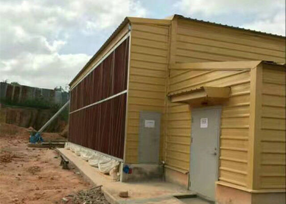 Q235B / Q355B van de het Landbouwbedrijfkip van de staalstructuur het Huis Vuurvast GB