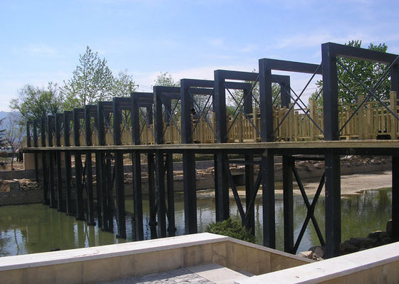 Q235B geprefabriceerde het Brugdek van de Staalstructuur Sightseeingsbouw