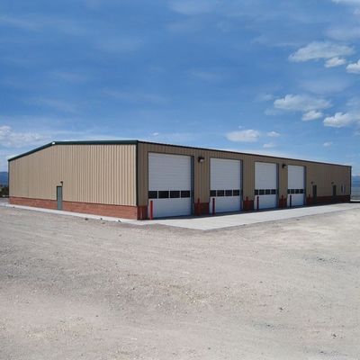 De geprefabriceerde Bouw van het de Workshop Industriële Kader van de Staalstructuur