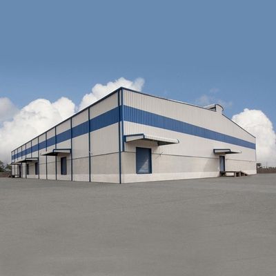 De geprefabriceerde Bouw van het de Workshop Industriële Kader van de Staalstructuur