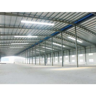 Het moderne Lichte Pakhuis die van de Staalstructuur Professionele ISO 9001 bouwen