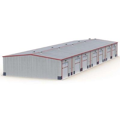 Het industriële Multifunctionele Geprefabriceerde huis van de de Workshopbouw van de Staalstructuur
