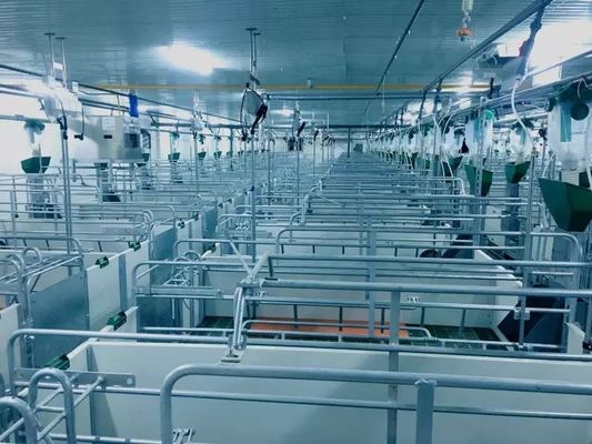 OEM/ODM van het het Varkenshuis van de Staalstructuur Vuurvaste Prefab het Landbouwbedrijfgebouwen