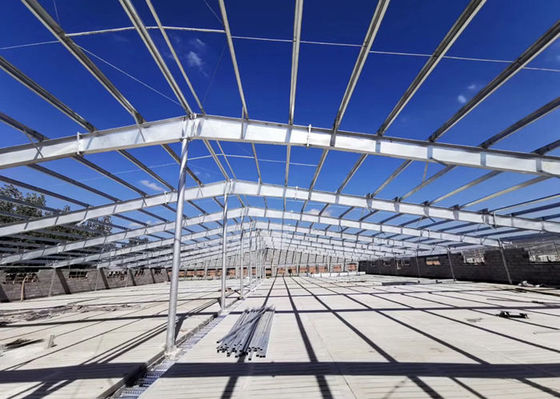 Q355 / Q235 van het het Varkenshuis van de Staalstructuur Vuurvaste Industriële het Staalgebouwen