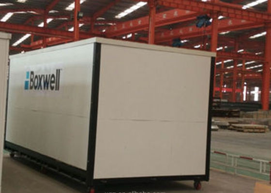 De waterdichte Geprefabriceerde Vouwbare Roestvrije Bouw van het Containerhuis