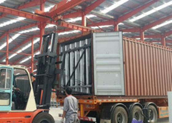 De waterdichte Geprefabriceerde Vouwbare Roestvrije Bouw van het Containerhuis
