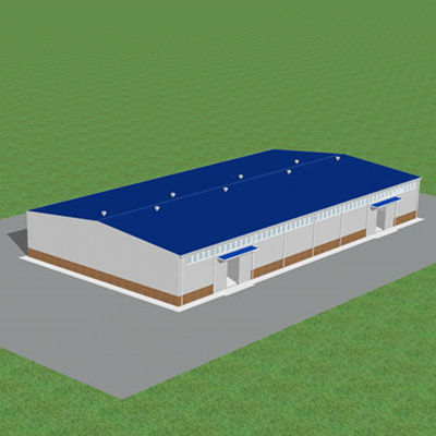 De industriële Prefab van het het Pakhuiskader van de Staalstructuur de Bouwbouw