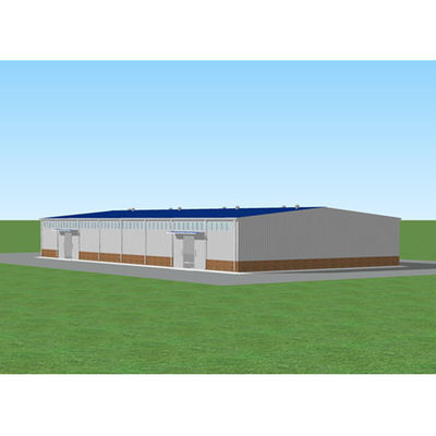 De industriële Prefab van het het Pakhuiskader van de Staalstructuur de Bouwbouw