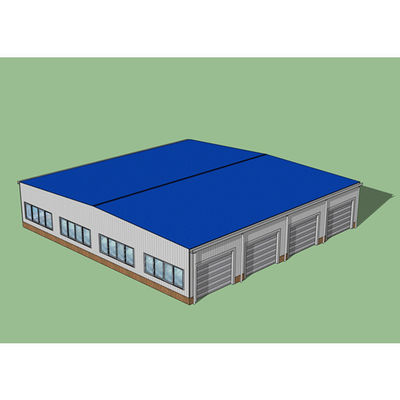 Poort van de de Workshopschok van de Staalstructuur van het het Bewijsstaal het Kadergebouwen Q235