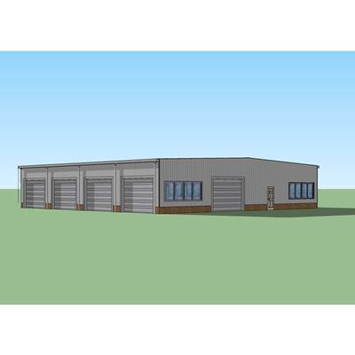Poort van de de Workshopschok van de Staalstructuur van het het Bewijsstaal het Kadergebouwen Q235
