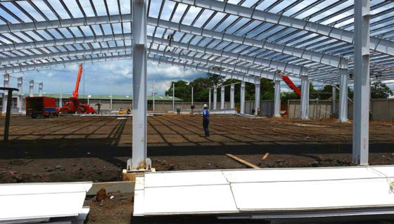 De prefab Poort de Structuur van het Kaderstaal Norm van het de Bouwpakhuis GB