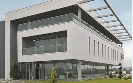 De stevige Geprefabriceerde Commerciële Gebouwen van het Metaalbureau Wind