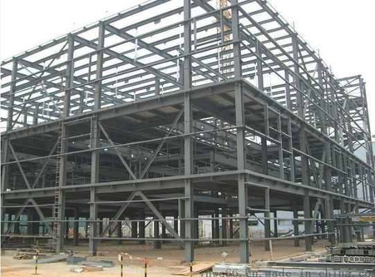 De stevige Geprefabriceerde Commerciële Gebouwen van het Metaalbureau Wind