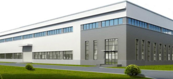 Commercieel Geprefabriceerd de Bureaubouw Lichtgewichtstaal Poortkader Q355B