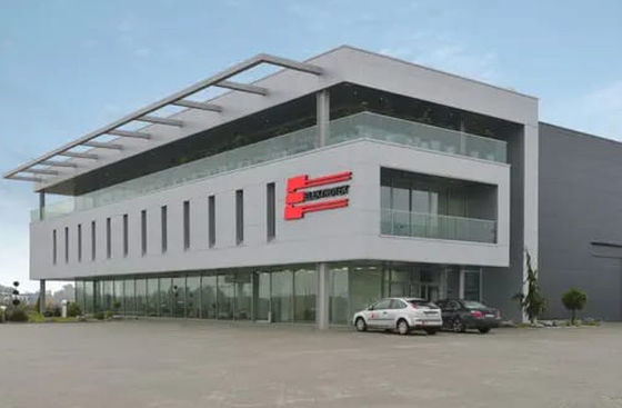 Commercieel Geprefabriceerd de Bureaubouw Lichtgewichtstaal Poortkader Q355B