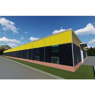 De lichte Bouw van het het Pakhuismetaal van de Staalstructuur Multifunctionele