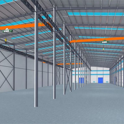 Aangepaste gefabriceerde legering / PVC raam stalen structuur frame workshop