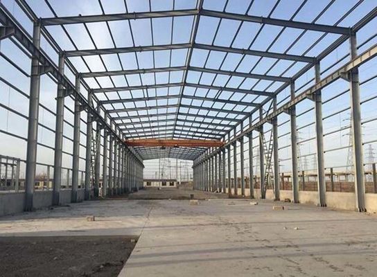 Duurzame staalconstructiewerkplaats voor de bouw