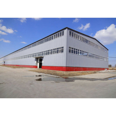 Industrieel portaalframe Staalconstructie Workshop Prefab metalen gebouw