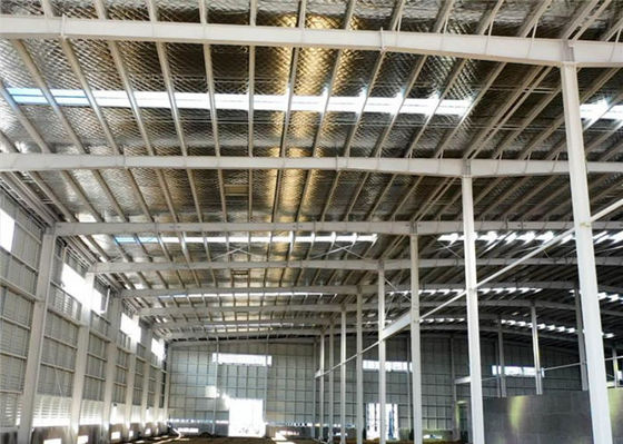 Geprefabriceerde stalen constructie garage werkplaats industriële framebouw