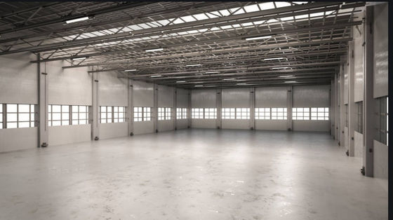 Van de de Kledingsverwerking van de staalstructuur Geprefabriceerd het Staalpakhuis Fabriek