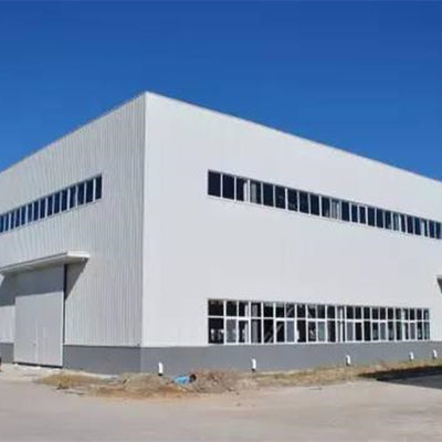 De vervaardigde Bouwconstructie van de de Workshopfabriek van de Staalstructuur Industriële