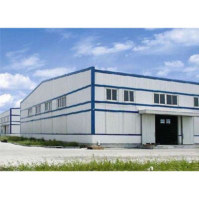 De industriële Bouw de Prefabbouw van het de Workshopmetaal van de Staalstructuur