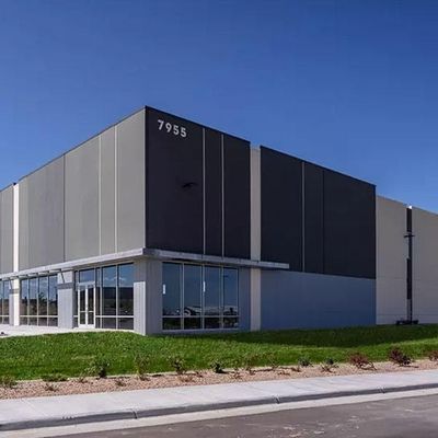 De economische Geprefabriceerde het Pakhuis Industriële Bouw van de Staalstructuur